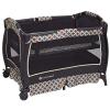 imageBaby Trend Lil Snooze Deluxe III Nursery Center Playard for Twins Cozy GreyCircle Tech