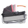 imageBaby Trend Lil Snooze Deluxe III Nursery Center Playard for Twins Cozy GreyCozy Berry