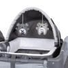 imageBaby Trend Lil Snooze Deluxe III Nursery Center Playard for Twins Cozy GreyCozy Grey