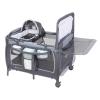 imageBaby Trend Lil Snooze Deluxe III Nursery Center Playard for Twins Cozy GreyCozy Grey