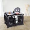 imageBaby Trend Lil Snooze Deluxe III Nursery Center Playard for Twins Cozy GreyQuarry