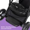 imageBaby Trend Morph Single to Double Modular Stroller Dash BlackDash Black
