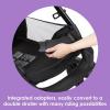imageBaby Trend Morph Single to Double Modular Stroller Dash BlackDash Black
