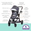 imageBaby Trend Morph Single to Double Modular Stroller Dash BlackDash Grey