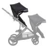 imageBaby Trend Morph Single to Double Stroller Second Seat Dash BlackDash Black