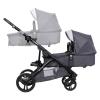 imageBaby Trend Morph Single to Double Stroller Second Seat Dash BlackDash Grey