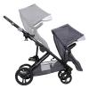 imageBaby Trend Morph Single to Double Stroller Second Seat Dash BlackDash Grey