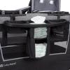 imageBaby Trend Nursery Den Playard with Snooze Pod and Flip Over Changer Diamond SageWhisper Grey