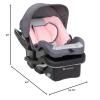 imageBaby Trend Passport Switch 6in1 Modular Stroller Travel System with EZLift PLUS Infant Car Seat Dash BlackDash Pink