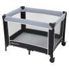 imageBaby Trend Portable Playard with Bassinet and Travel Bag Nursery Center LimeTwinkle Grey