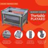 imageBaby Trend Portable Playard with Bassinet and Travel Bag Nursery Center LimeTwinkle Lime