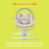 imageBaby Trend Sit N Sway Portable Swing Dash GreyDash Tan