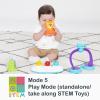 imageSmart Steps Explore N Play 5in1 Activity to Booster Seat Blue Safari Fun