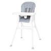 imageBaby Trend Adapt SpaceSaving Booster High Chair Pebblestone AquaRetro Grey