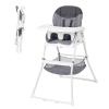 imageBaby Trend Flat Fold High Chair Stellar Grey