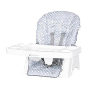 imageBaby Trend Adapt SpaceSaving Booster High Chair Pebblestone AquaPebblestone Aqua