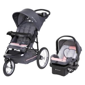 imageBaby Trend Expedition Jogger Travel System with EZLift Infant Car Seat Dash PinkDash Pink