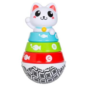 imageSmart Steps StackaCat 9  12 months STEM Baby Toy