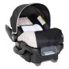 imageBaby Trend Ally Newborn Baby Infant Car Seat Carrier Travel System with Harness and Extra Cozy Cover for Babies Up to 35 Pounds StormyModern Khaki