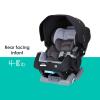 imageBaby Trend Cover Me 4in1 Convertible Car Seat VespaDark Moon