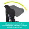 imageBaby Trend Cover Me 4in1 Convertible Car Seat VespaDark Moon