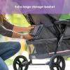 imageBaby Trend EZ Ride SE Travel System with SecureLift Infant Car Seat Dash SageBluebell