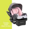 imageBaby Trend EZ Ride SE Travel System with SecureLift Infant Car Seat Dash SageDash Pink