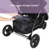 imageBaby Trend EZ Ride SE Travel System with SecureLift Infant Car Seat Dash SageDash Sage