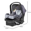 imageBaby Trend EZLift Plus Infant Car Seat Dash BlackUltra Grey