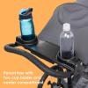 imageBaby Trend Expedition Zero Flat Jogger with LED Lights Dash Grey