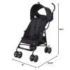 imageBaby Trend Jetaway Plus Compact Stroller ParkerPrinceton Black