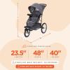 imageBaby Trend Journey Jogging Stroller Stellar GreyStellar Grey