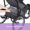 imageBaby Trend Journey Jogging Stroller Stellar GreyStellar Grey