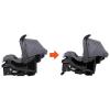 imageBaby Trend Passport Cargo Travel System with EZLift Plus Infant Car Seat Black BambooPink Bamboo