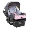 imageBaby Trend Passport Cargo Travel System with EZLift Plus Infant Car Seat Black BambooPink Bamboo