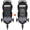 imageBaby Trend Passport Seasons AllTerrain Stroller Travel System with EZLift PLUS Infant Car Seat Dash GreyDash Black