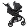 imageBaby Trend Passport Seasons AllTerrain Stroller Travel System with EZLift PLUS Infant Car Seat Dash GreyDash Black
