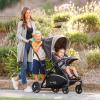 imageBaby Trend Sit N Stand 5 in 1 Shopper Stroller Blue MistMagnolia