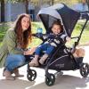 imageBaby Trend Sit N Stand 5 in 1 Shopper Stroller Blue MistModern Khaki