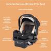 imageBaby Trend Tango 3 AllTerrain Stroller Travel System with EZLift PLUS Infant Car Seat Ultra PinkDash Tan