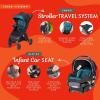 imageBaby Trend Tango 3 AllTerrain Stroller Travel System with EZLift PLUS Infant Car Seat Ultra PinkVeridian