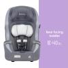 imageBaby Trend Trooper Slim 3in1 Convertible Car Seat Dash BlackDash Grey