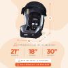 imageBaby Trend Trooper Slim 3in1 Convertible Car Seat Dash BlackDash Twilight