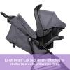 imageBaby Trend Venture 3Wheel Stroller Travel System Stellar Grey