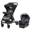 imageBaby Trend Passport Cargo Travel System with EZLift Plus Infant Car Seat Black BambooJourney Black