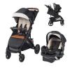 imageBaby Trend Tango 3 AllTerrain Stroller Travel System with EZLift PLUS Infant Car Seat Ultra PinkDash Tan