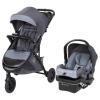 imageBaby Trend Tango 3 AllTerrain Stroller Travel System with EZLift PLUS Infant Car Seat Ultra PinkUltra Grey