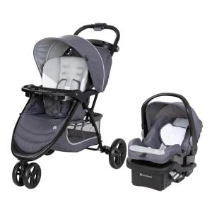imageBaby Trend EZ Ride SE Travel System with SecureLift Infant Car Seat Dash SageDash Grey