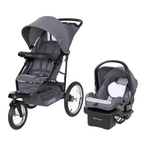 imageBaby Trend Journey Jogger Travel System Stellar BlackStellar Grey