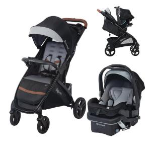 imageBaby Trend Tango 3 AllTerrain Stroller Travel System with EZLift PLUS Infant Car Seat Ultra PinkDash Black